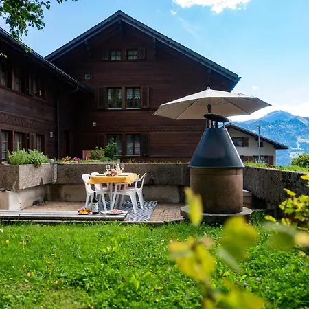 3 - Quiet And Unique Near Interlaken Apartman Beatenberg